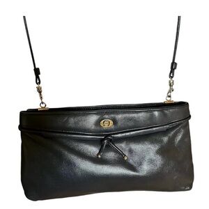 Vintage Aigner Leather Crossbody Fashion Purse